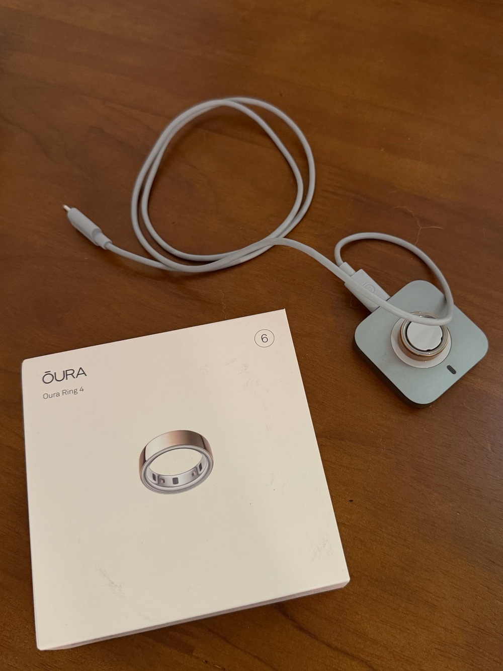 Oura ring gen 4 / size 6 rose gold